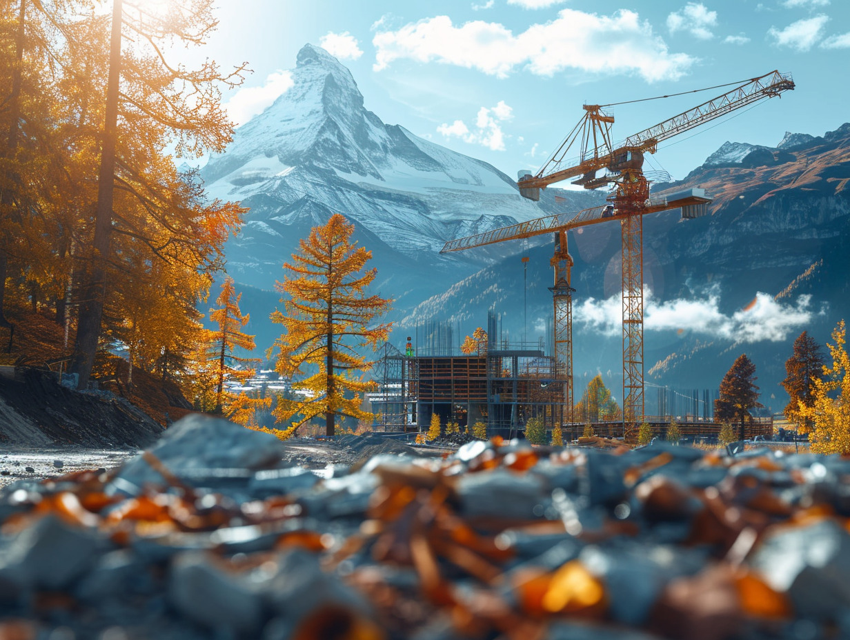 construction alpes